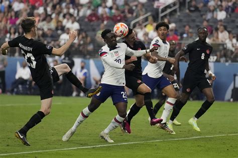 Jun 18, 2023 · USMNT REWIND: Big moments for Booth, Reyna, Robinson, and more from around the globe February 4 2024 Featured U.S. Men’s National Team to Play 2026 FIFA World Cup Group Stage Matches in Los ... 